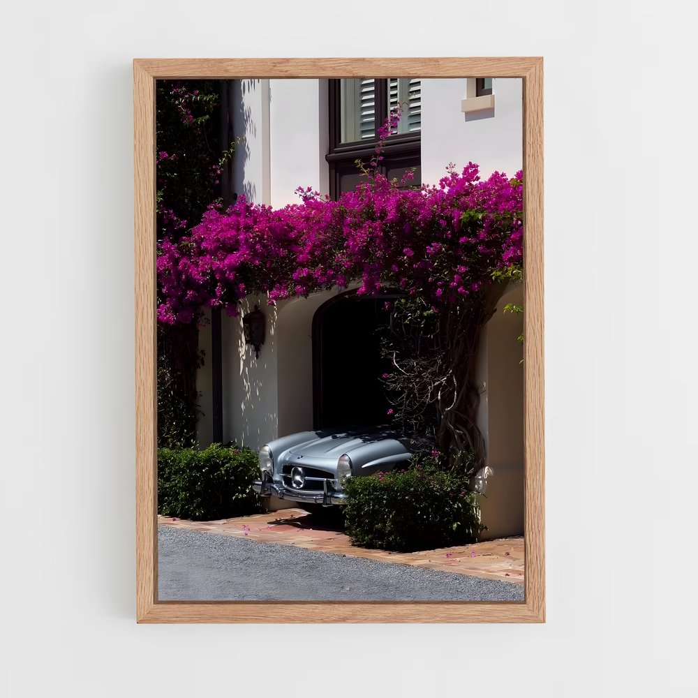 Poster La Route Étoilée – affiche Mercedes (vue 4)